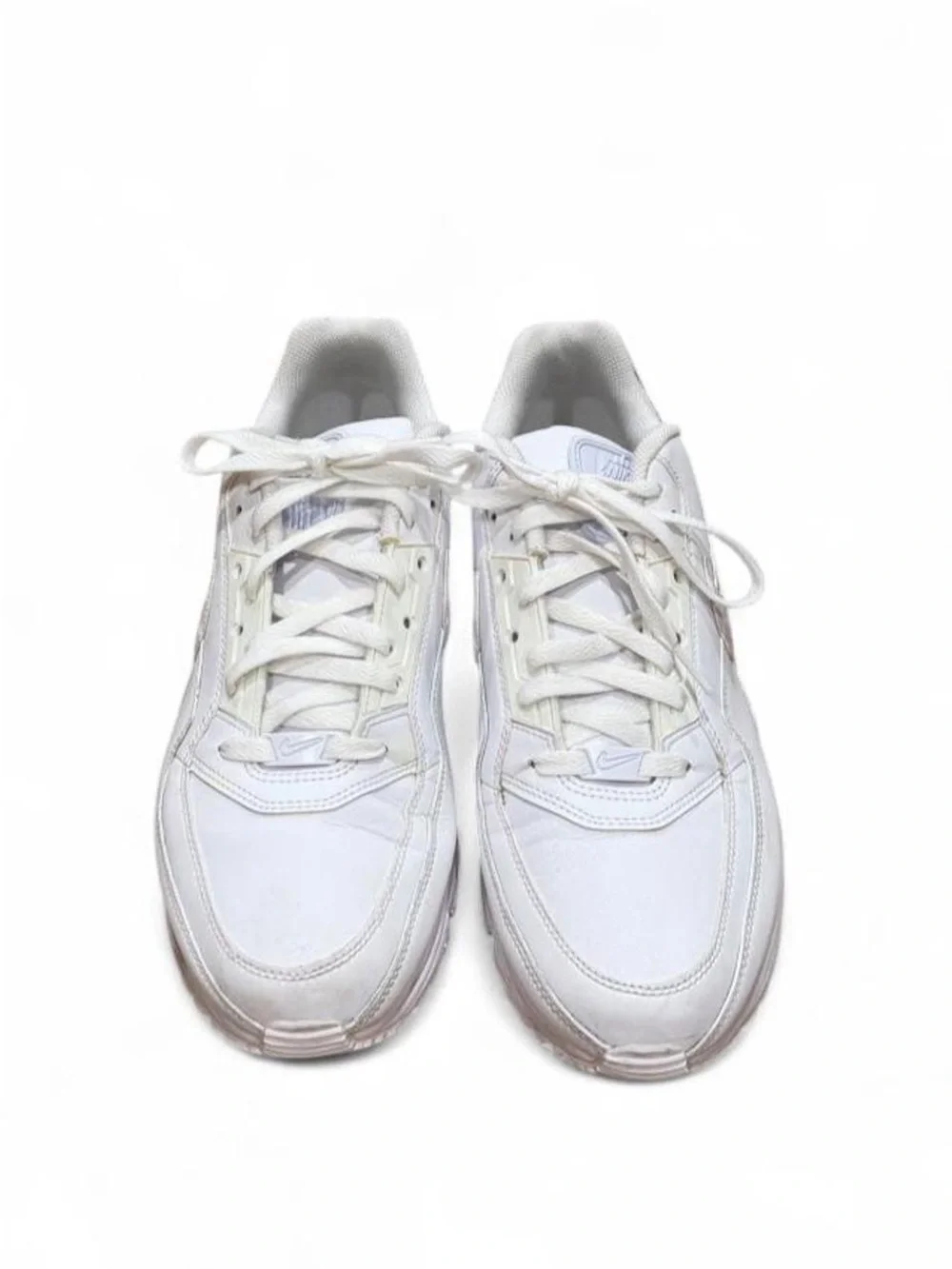 Nike Air Max LTD 3 Triple White Leather Sneakers Y2K 11.5